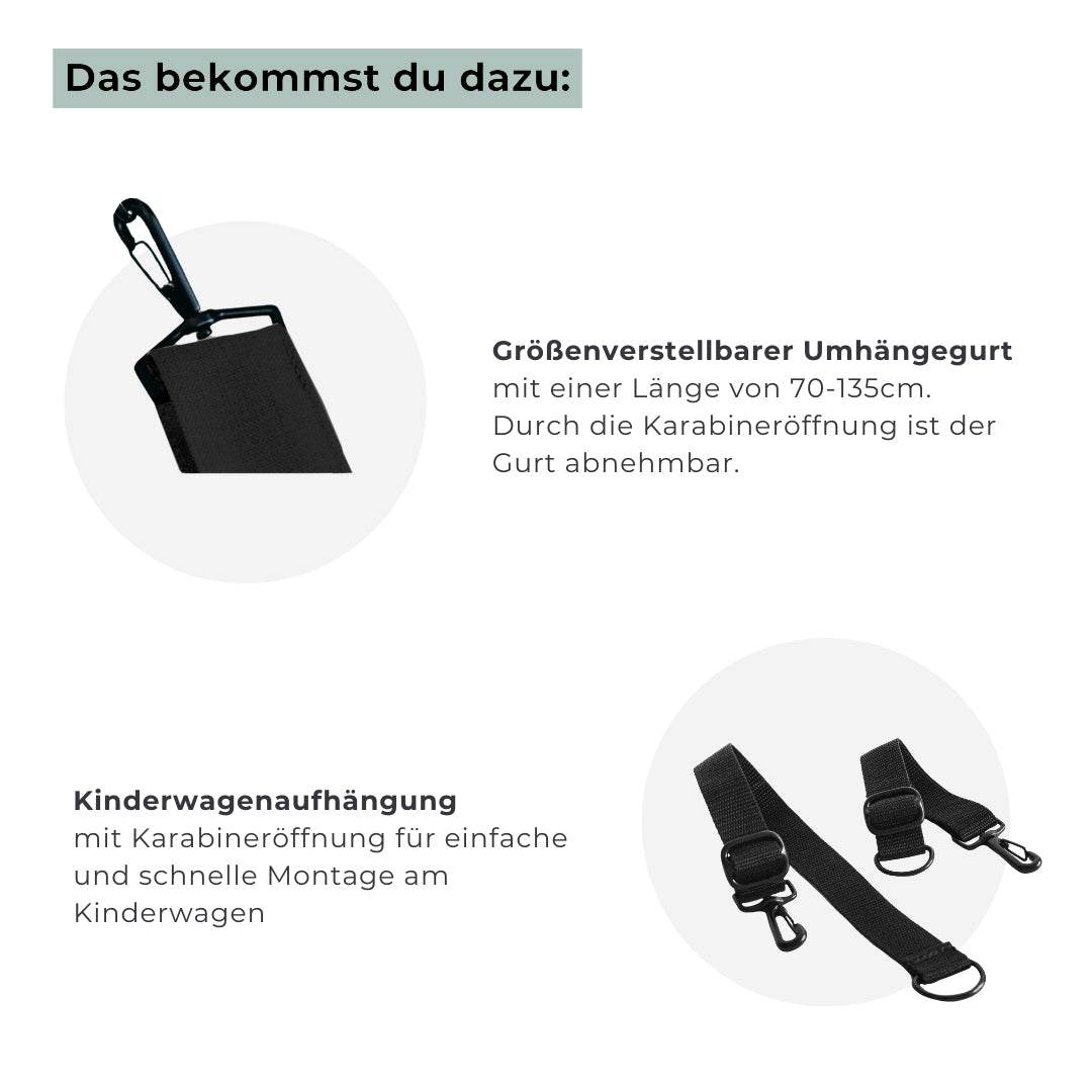 PreSale: Crossbody Leni - schwarz
