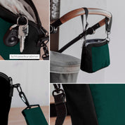 PreSale: Crossbody Leni - Limited Edition "NEXT CHAPTER" petrol/schwarz