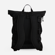 Großer Wickelrucksack mit Kinderwagenaufhängung, Brustgurt und Wetbag. Nachhaltig und fair produziert.