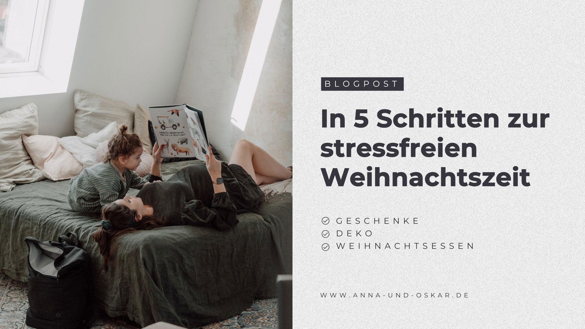 #DEZEMBERFREI – Mit 5 einfachen Schritten zur stressfreien Weihnachtszeit