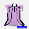 Robuster Rucksack in Flieder für die ganze Familie. Nachhaltig, fair, unisex