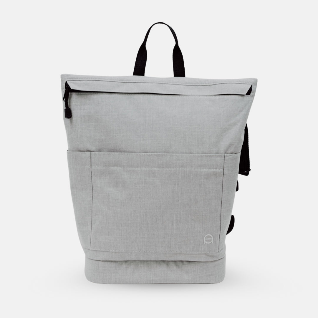 Diaper backpack Kalle - light gray