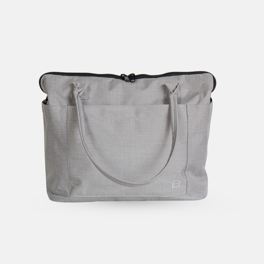 Diaper bag Greta - light gray